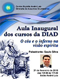 Aula Inaugural dos cursos da DIAD